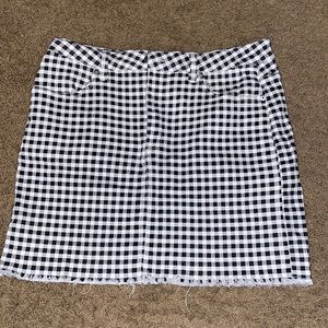 Plaid Skirt